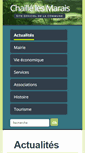 Mobile Screenshot of mairie-chaillelesmarais.fr